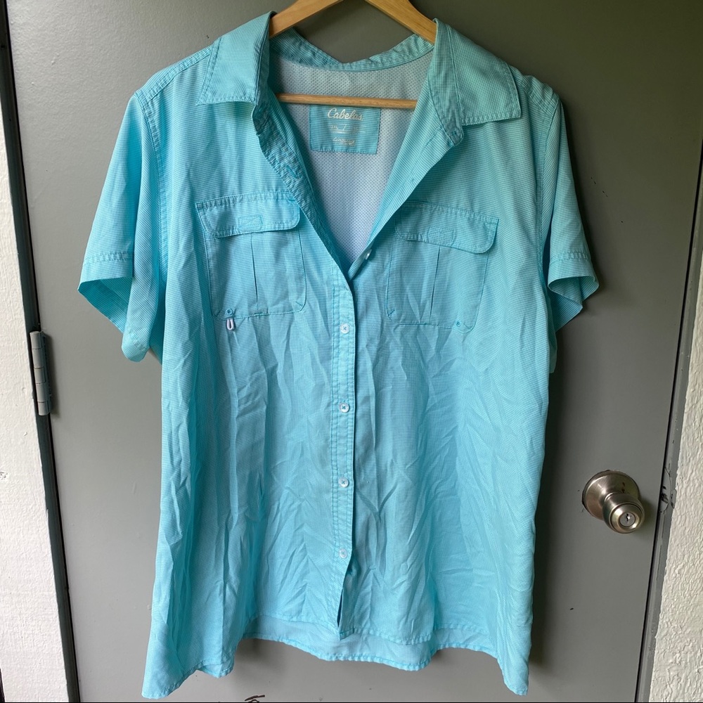 LIGHTWEIGHT CABELAS BUTTONDOWN
